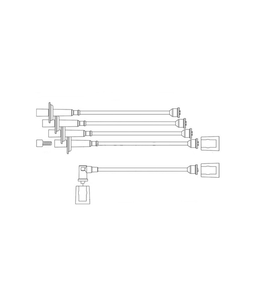 CABO VELA POWER SPARK STVW043 9295080043 BOSCH