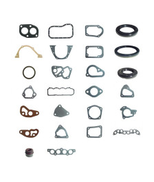 JOGO JUNTA MOTOR COMPLETA C/ JUNTA CABECOTE FIBRA C/ RETENTOR 80271 SABO