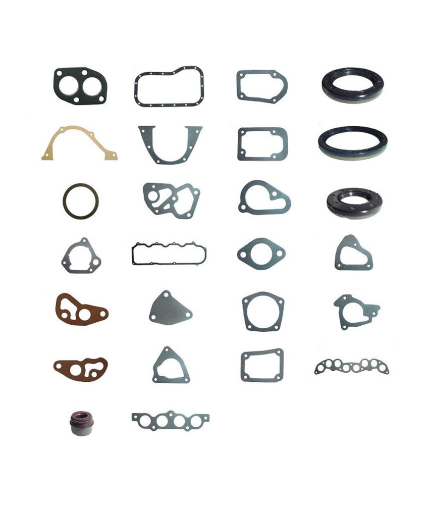 JOGO JUNTA MOTOR COMPLETA C/ JUNTA CABECOTE FIBRA C/ RETENTOR 80271 SABO