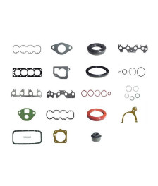 JOGO JUNTA MOTOR COMPLETA C/ JUNTA CABECOTE FIBRA C/ RETENTOR 80268 SABO