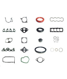 JOGO JUNTA MOTOR C/ JUNTA CABECOTE FIBRA C/ RETENTOR 80243 SABO