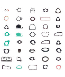 JOGO JUNTA MOTOR COMPLETA C/ JUNTA CABECOTE FIBRA C/ RETENTOR 80023 SABO