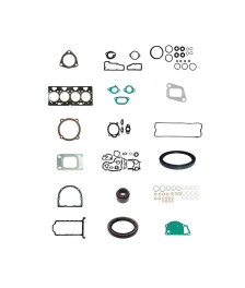 JOGO JUNTA MOTOR COMPLETA C/ JUNTA CABECOTE FIBRA C/ RETENTOR 80349 SABO