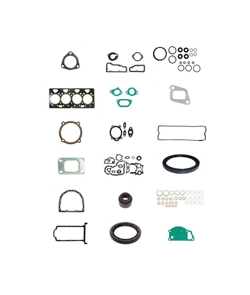 JOGO JUNTA MOTOR COMPLETA C/ JUNTA CABECOTE FIBRA C/ RETENTOR 80349 SABO