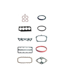 JOGO JUNTA MOTOR COMPLETA C/ JUNTA CABECOTE FIBRA S/ RETENTOR 80684 SABO