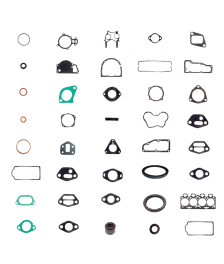 JOGO JUNTA MOTOR COMPLETA C/ JUNTA CABECOTE FIBRA C/ RETENTOR 80185 SABO