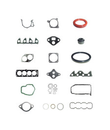 JOGO JUNTA MOTOR COMPLETA C/ JUNTA CABECOTE FIBRA C/ RETENTOR 80242FLEXR SABO