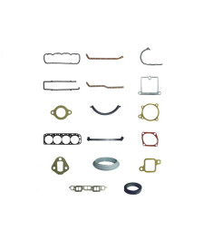 JOGO JUNTA MOTOR COMPLETA C/ JUNTA CABECOTE FIBRA S/ RETENTOR 10607EFPSA SABO