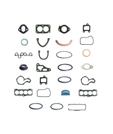 JOGO JUNTA MOTOR COMPLETA C/ JUNTA CABECOTE FIBRA S/ RETENTOR 46706FLEX SABO