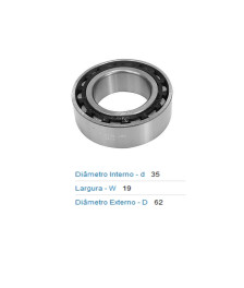 ROLAMENTO RODA TRASEIRO - N4505CRK SKF