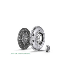 KIT EMBREAGEM - 200MM/14 ESTRIAS PLATO/DISCO/ROLAMENTO 6203236000 LUK