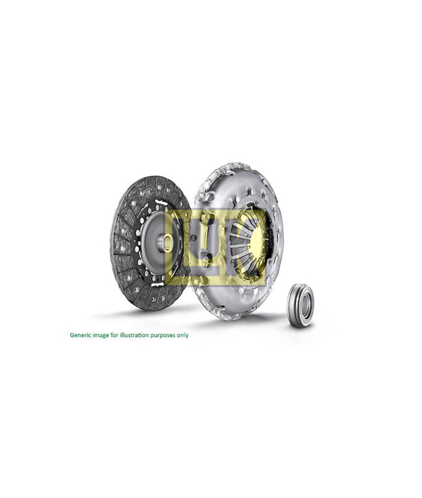 KIT EMBREAGEM - 300MM/10 ESTRIAS PLATO/DISCO/ROLAMENTO 6303052000 LUK