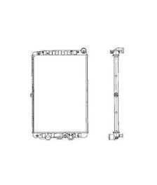 RADIADOR AGUA S/ AR 6TA070A VALEO