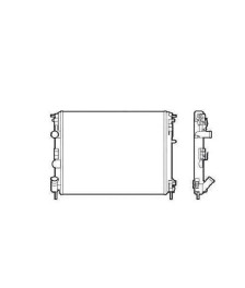 RADIADOR AGUA C/ AR OU S/ AR 732721R VALEO