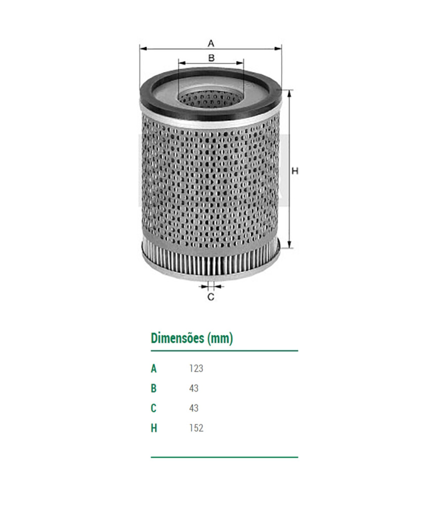 FILTRO OLEO LUBRIFICANTE - H1271 MANN