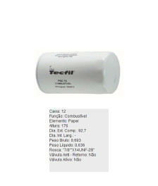 FILTRO COMBUSTIVEL - PSC76 TECFIL