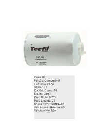 FILTRO COMBUSTIVEL - PSC172 TECFIL