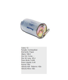 FILTRO COMBUSTIVEL - PSC454 TECFIL