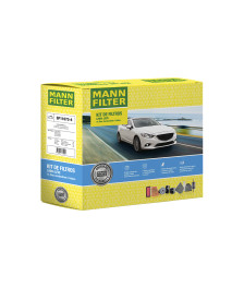 KIT FILTROS AR/CABINE/COMBUSTIVEL/OLEO SP110734 MANN