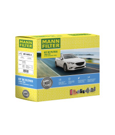 KIT FILTROS AR/CABINE/COMBUSTIVEL/OLEO SP110754 MANN
