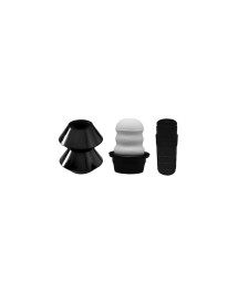 KIT AMORTECEDOR TRASEIRO ESQUERDO/DIREITO 1 BATENTE/ 1 COIFA/ 1 COXIM 0441142 MONROE AXIOS
